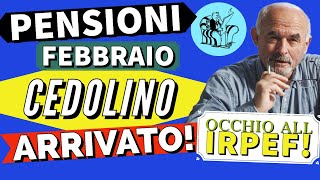 ⚡️ PENSIONI CEDOLINO FEBBRAIO ARRIVATO❗️ MA ATTENZIONE ALL IRPEF❗️🔎 🤷 [upl. by Dlorah]