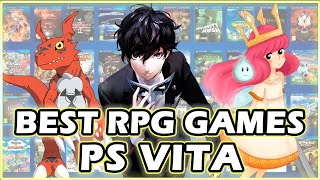 TOP 25 BEST RPG GAMES FOR PS VITA YOU MUST PLAY [upl. by Kalagher]