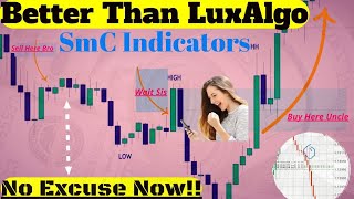 Its Better Than LuxAlgo Tradingview IndicatorsThis Unknown Strategy WillMake You Rich Trading Forex [upl. by Jezrdna]