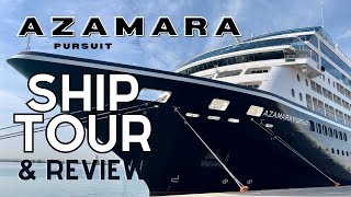 Azamara Cruises Ship Tour and Review  Azamara Pursuit [upl. by Small]