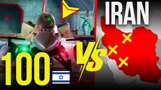 100 AVIONS ISRAÉLIENS CONTRE LIRAN [upl. by Dav826]