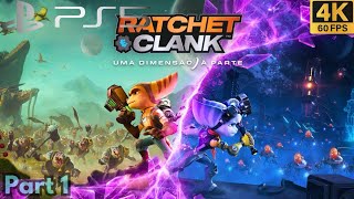 Ratchet amp Clank Rift Apart PS5 Gameplay Part 1 4K 60FPS No Commentary [upl. by Millham108]