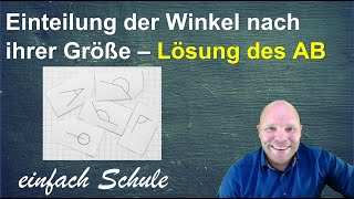 AB Einteilung der Winkel nach ihrer Größe [upl. by Ahsakat471]