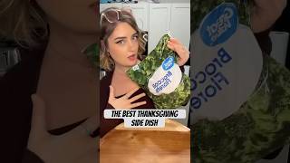 The BEST Thanksgiving Side Dish Broccoli Cheese Casserole recipe thanksgivingrecipes cookwithme [upl. by Hannis]