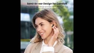 TOZO Tonal Fits T21 Wireless Earbuds Bluetooth Headphones [upl. by Senhauser]