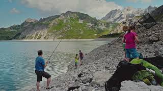 Fischen am Lünersee  Ein Hochgenuss für Angler [upl. by Mazur]