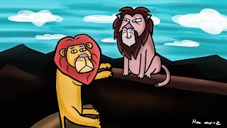 The Ultimate quot Lion king quot Recap Cartoon  Lionking movie In 3 minutes [upl. by Htebsil]