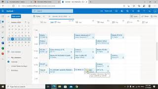 How to sync your outlook calendar with MS Teams [upl. by Eisnyl405]