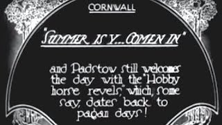 Archive Padstow Obby Oss 1930 [upl. by Arva]