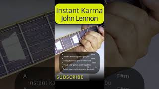 John Lennon  Instant Karma [upl. by Pollitt]