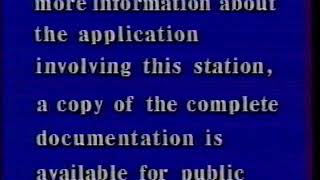 Global TV CIII CRTC notice 1988 [upl. by Zigmund]