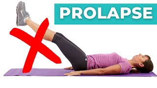 5 Prolapse Safe Core Abdominal Exercises  Beginners Physiotherapy Guided WORKOUT [upl. by Lorenza569]