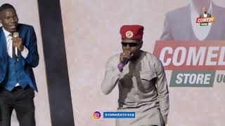 Comedy Store Uganda Feb 2023  Battle Chamili Saha amp Bobi Wine [upl. by Leese]