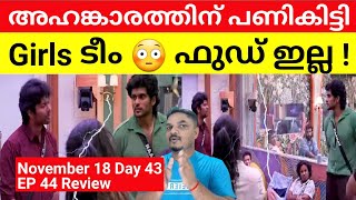 Girls ടീമിന് മുട്ടൻ പണി😲 Bigg Boss Tamil season 8 November 18 Day 43 episode 44 review malayalam [upl. by Haines348]