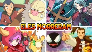 10 PERSONAGENS QUE MORRERAM EM POKÉMON VOCÊ SABIA [upl. by Melliw]