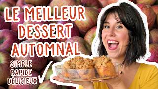 Recette Express POMMES AU FOUR amp CRUMBLE 🍎🍁 Ma recette dautomne la plus facile [upl. by Sosthena820]