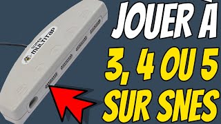 JOUER À 3 4 OU 5 JOUEURS SUR SUPER NINTENDO  Multitap SNES  TUTO EXPRESS  RECALBOX [upl. by Victorie112]