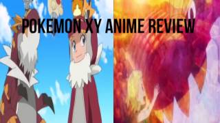 pokemon xy anime review episode 86 tyrantrum and bonnie [upl. by Enutrof341]