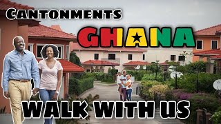 CANTONMENTS Ghana Walk With US [upl. by Redliw]