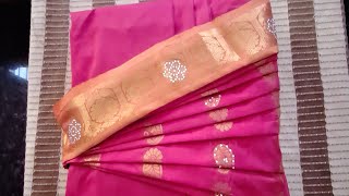 How to prepleat saree step by stepprepleating and box foldingampironing tutorial just 5 minutes [upl. by Kaya]