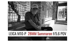 Leica M10P and 28mm Summaron Street POV [upl. by Acinad667]