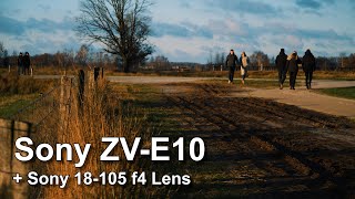 Sony ZV E10 Cinematic Footage  Sony 18105mm f4 [upl. by Baptista]