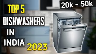 Top 5 Best dishwasher in India 2023  Best dishwasher 2023  Buying Guide [upl. by Acinhoj]