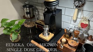 Eureka Oro Mignon Single Dose Grinder Unboxing [upl. by Joanna967]