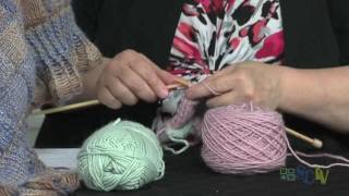 Focus on Fiber Entrelac Knitting Part 2 [upl. by Harelda]