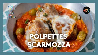 Recette italienne  Polpettes Scarmozza [upl. by Rawna]