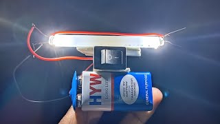 Simple Emergency Torch Light Using Led Light [upl. by Ainnat]