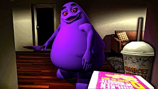 The Grimace Shake horror game is too scary [upl. by Earley]