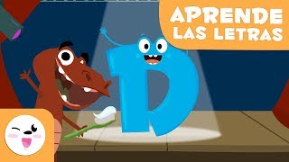 Aprende la letra quotDquot con el Dinosaurio David  El abecedario [upl. by Aloap]