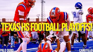 CANUTILLO VS PALO DURO  TEXAS 5A PLAYOFFS  FIRST ROUND [upl. by Eidnalem]