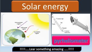 Pyrheliometer  solar energy  in hindi [upl. by Hselin]