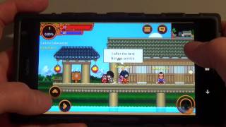 Ninja School Windows Phone Gameplay [upl. by Faulkner]