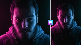 Easy Method For Portrait Dual Lighting Effects By Picsart  PicsArt Photo Editing Tutorial [upl. by Oiragelo17]