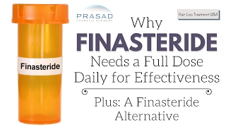 Effectiveness of Half a Dose of Finasteride to Treat Hair Loss [upl. by Gretna]