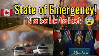 ALBERTA STATE OF EMERGENCY  PINOY IN CANADA  PHILIPPINES TO CANADA  PINOY VLOGS  Buhay Canada [upl. by Lerraj]