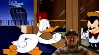 Donald Duck Bellboy Donald 1942  First Time Watching  Can Donald Keep His Cool as a Bellboy [upl. by Lakin972]