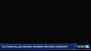 LIVE  Caltrans is honoring 191 employees who lost their lives on the job since 1921 in its Falle… [upl. by Alikat]