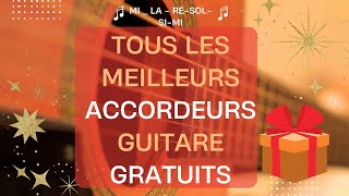 🎸 Meilleur ACCORDEUR de guitare GRATUIT en ligne Mi La Ré Sol Si Mi  liens en description [upl. by Ylellan]