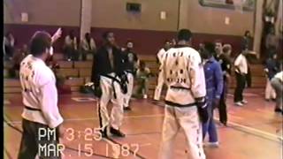 Exclusive Teenage Michael Jai White fighting 1987 Tournamentmp4 [upl. by Nilad]