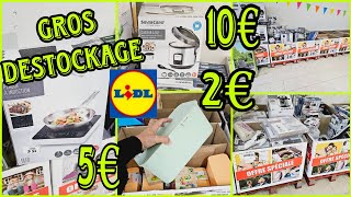 😱🚨LIDL GROS DESTOCKAGE 2€ 3€ 5€ 10€ 051124 arrivageslidl lidl grosdestockage promo bonsplans [upl. by Issor]