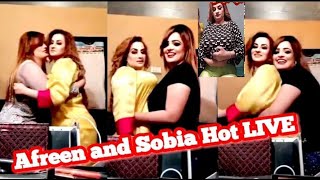 Afreen Khan and Sobia Khan Exclusive Interview  Stage Dancer Fun Masti [upl. by Wahkuna832]