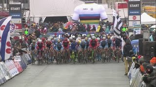 Under 23 Men’s Race Highlights  2016 Cyclocross World Championships  HeusdenZolder Belgium [upl. by Dasa]