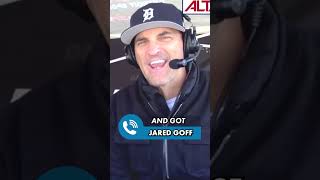 Jared Goff talks his TD catch on Monday Night Football shorts lions nfl [upl. by Flavio]