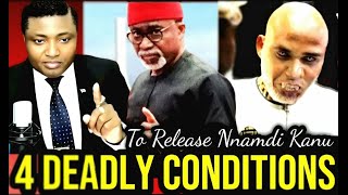 🔴 ABARIBE THE PRETENDER LINKED WITH THE 4 CONDITIONS GIVEN TO NNAMDI KANU BEFORE BEING RELEASED [upl. by Vi]