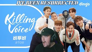 Reaction To BTOB  Killing Voice [upl. by Yatnohs]