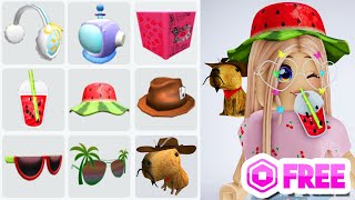 GET 9 FREE HAIR amp CUTE BOBA ITEMS NOW 😲 Roblox [upl. by Iiette81]